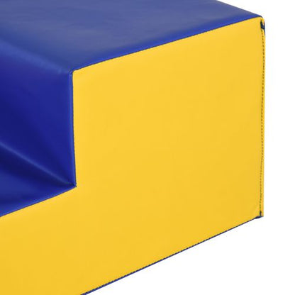 HOMCOM 2 Piece Soft Play Set for Toddler Climb and Crawl