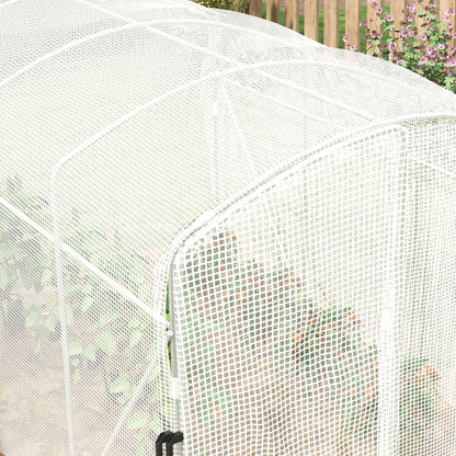 High-Quality Outsunny Greenhouse - Durable, Protects Plants, Easy Access & Ventilation