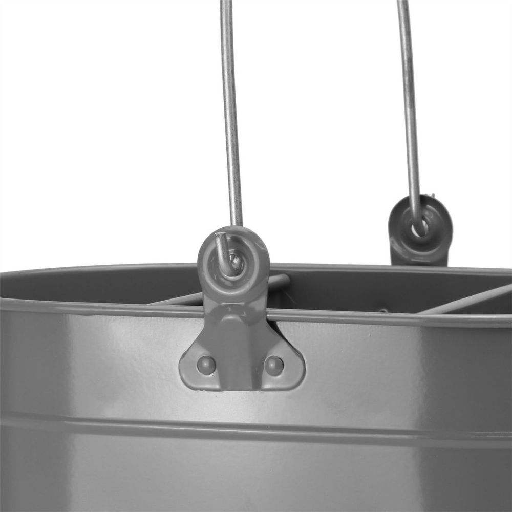 Wash Up Tidy Grey | M&W - Easy Cleaning Solution - Durable & Stylish - 3 Compartments - Rust-Resistant