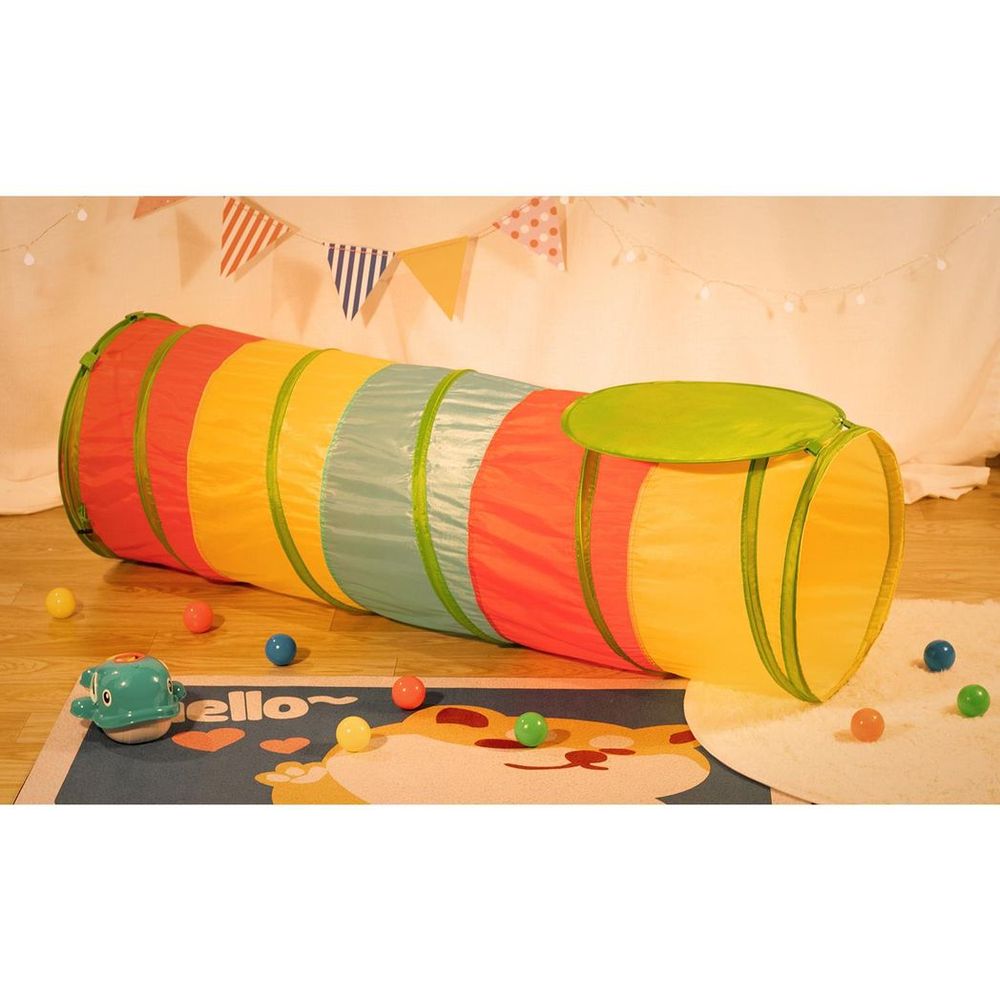 SOKA Play Tunnel: Multicoloured Pop Up Jungle Indoor/Outdoor Garden Tents for Kids - High Quality & Endless Fun