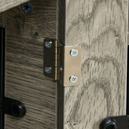 PawHut Dog Crate Furniture, 44.5" End Table for Extra Large Dogs w/ Cushion