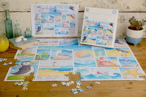 A Day at the Seaside 1000 Piece Jigsaw Puzzle