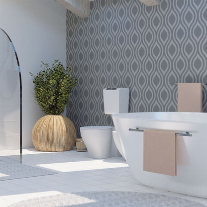 Limited Edition Luxe Ogee Gunmetal Silver Watch - High Quality and Stylish Design!