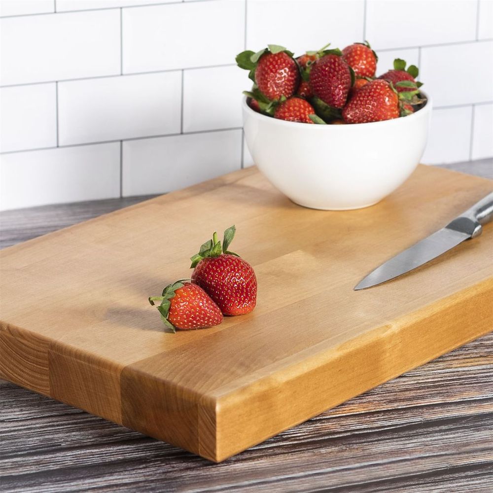 High-Quality Wooden Chopping Board | Eco-Friendly Birch Wood | 45x30x3.5cm