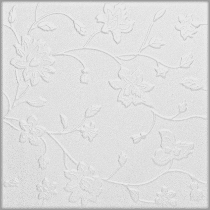 White 2: Decorative Ceiling & Wall Panels - 2m2 (21.52 sqft) - 8 Panels