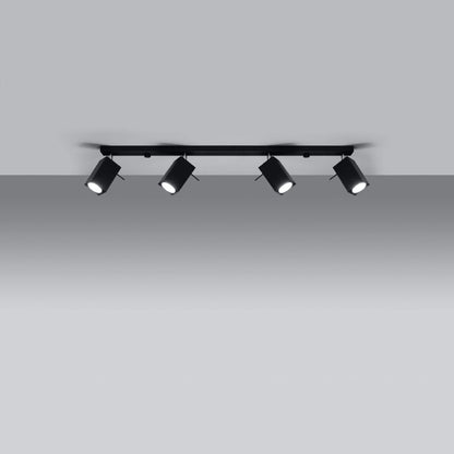 Ceiling lamp steel Merida modern Design GU10