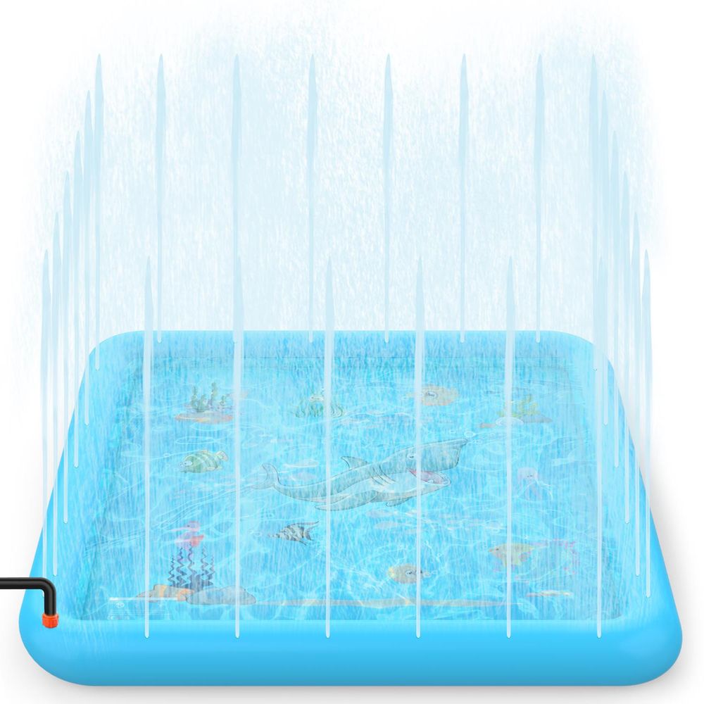 SOKA Blue Splash Mat 168cm, Fun Aquatic Play for Kids - Sandpit, Ball Pit, Pool