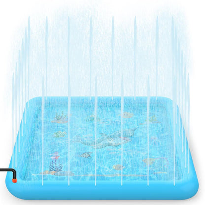 SOKA Blue Splash Mat 168cm, Fun Aquatic Play for Kids - Sandpit, Ball Pit, Pool