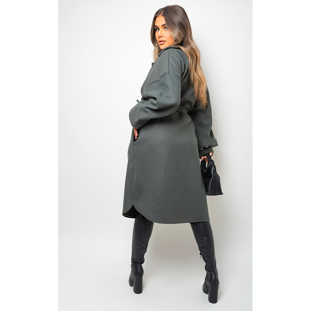 Giana Oversized Belted Trench Coat - Effortless Elegance, All-Weather Versatility!