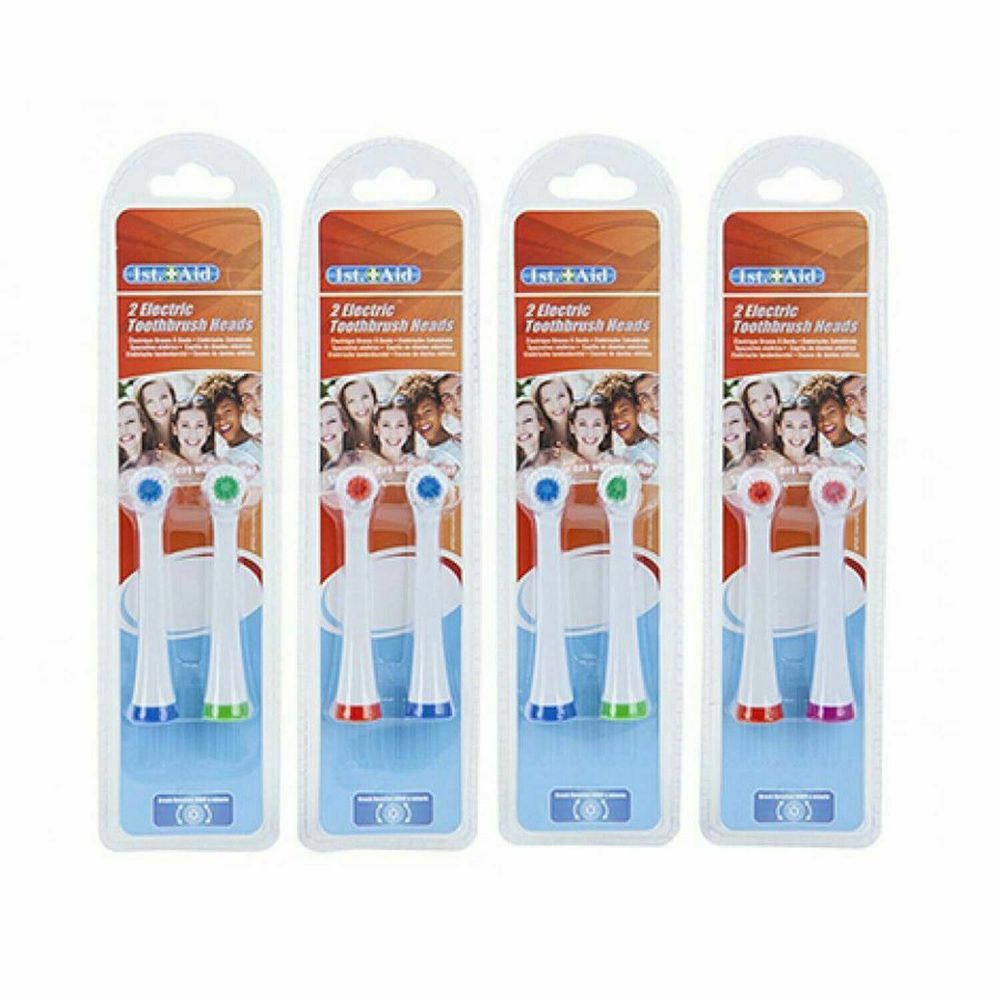 PMS Spare Head Electric Toothbrush - Assorted Colors - Best Quality - Professional Seller