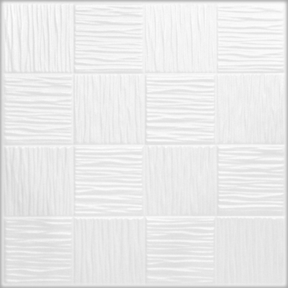 White 11: Decorative Ceiling & Wall Panels - 2m2 (21.52 sqft) - 8 Panels