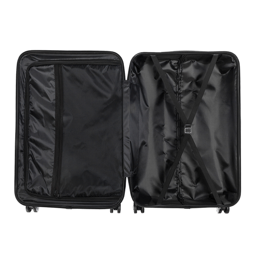 3 Pcs Suitcase Lightweight ABS Carry-on Hand Luggage 4 Spinner Wheels Trolley Case