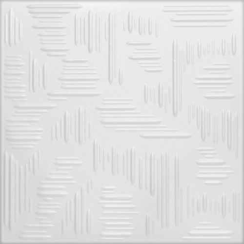 White 0: Decorative Ceiling & Wall Panels - 2m2 (21.52 sqft) - 8 Panels