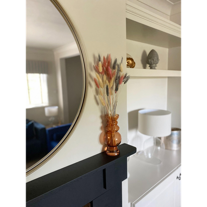 Dried Coloured Lagurus Bunch