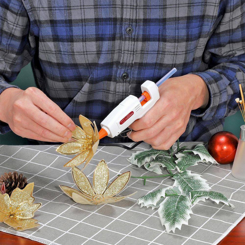 Hot Glue Gun with Carry Case 20W Mini Glue Gun with 50pcs Glue Sticks