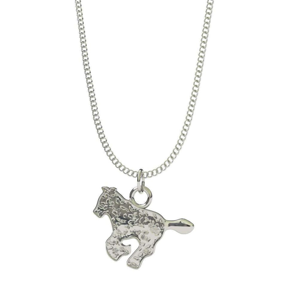 Deluxe Relda Pink Horse Watch & Jewellery Set - High-Quality Gifts for Kids, Silvertone Horse Necklace & Bracelet Included