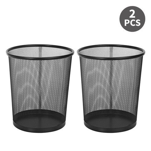 Vinsani 2pc Black Mesh Bin 1010404