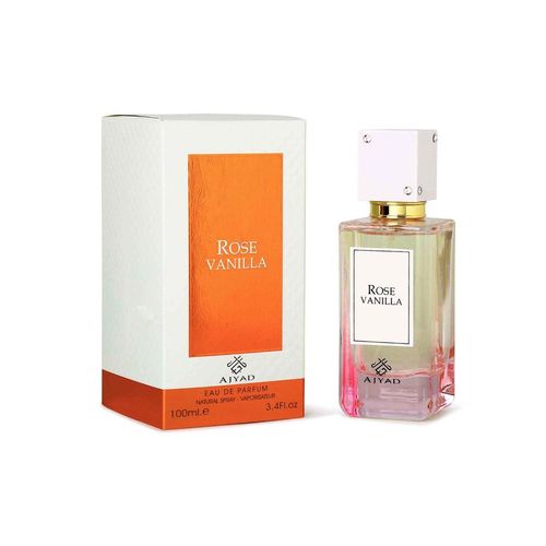Rose Vanilla EDP (100ml) by Ajyad Scented Women Arabian Perfume Gift for Her UAE