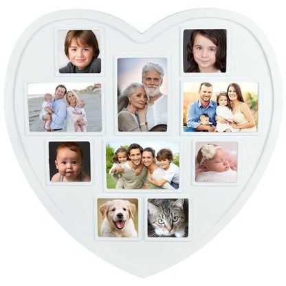 White Hanging Heart Photo Frame HPF-12   AS-19786