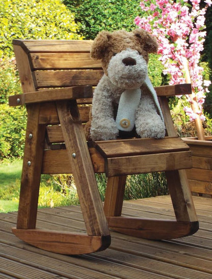 Charles Taylor Little Fella's Chair Rocker Childrens Garden Furniture Seat Handmade in the UK Assembled upon Delivery