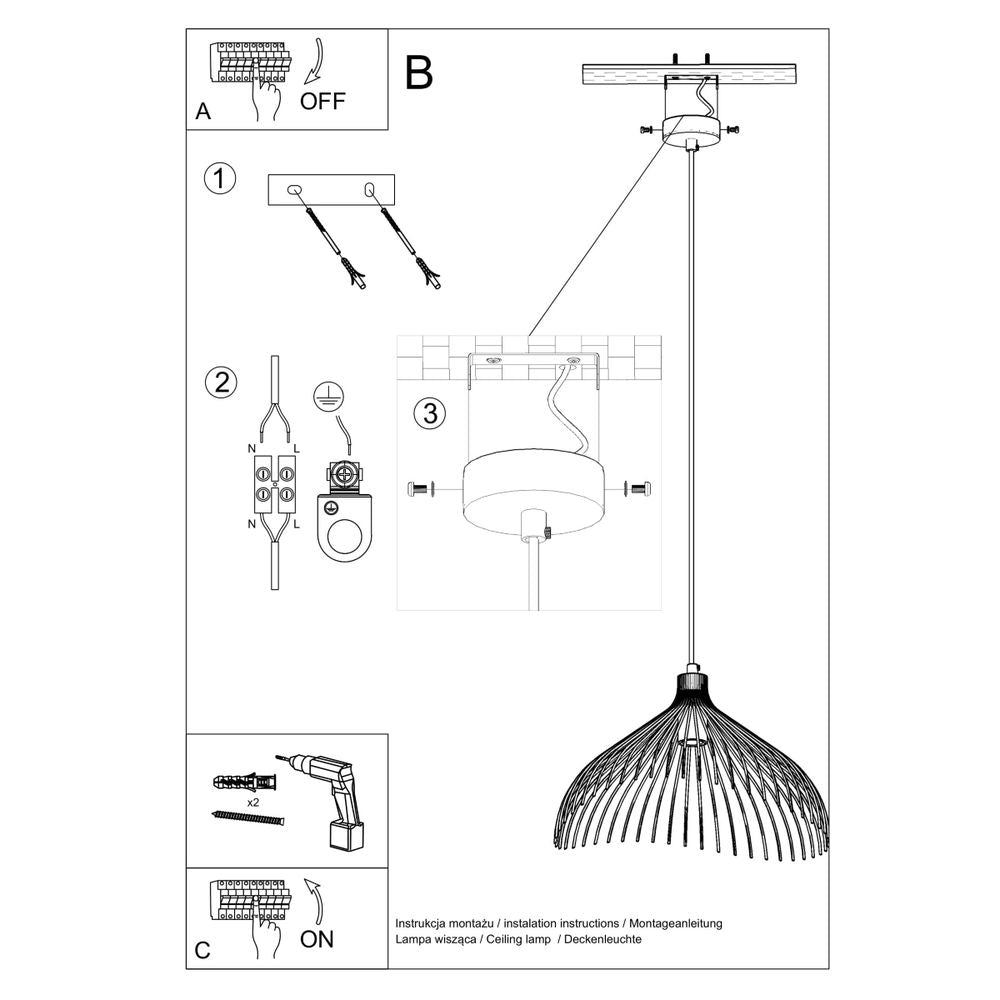 Steel Umb Industrial Pendant Lamp - High-Quality E27 Design