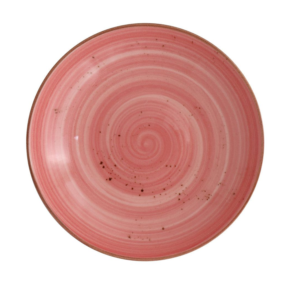 Porcelain Pasta Plates Pebble Pink 21cm