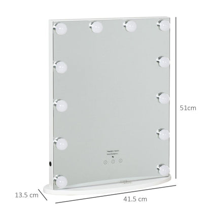 Hollywood Makeup Mirror with Led Light Dimmer Cosmetic Beauty Stage