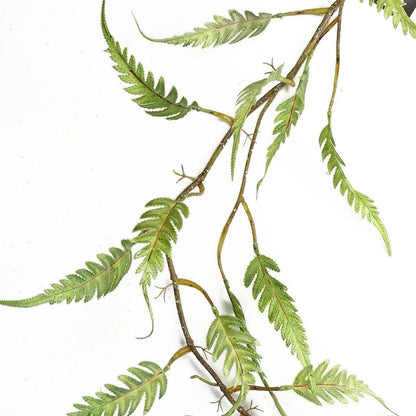 Realistic 125cm Hanging Fern Plant - Lifelike Foliage, Botanical Display