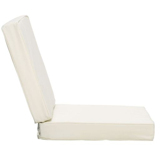 Outdoor Seat and Back Cushion Set Replacement Cushions, Cream White
