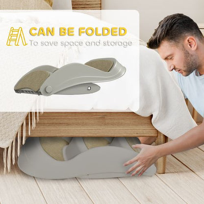 PawHut Foldable Pet Stairs 3 Steps with Non-slip Mats for Small Dogs