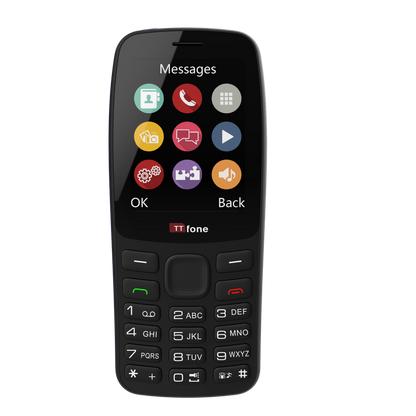 Affordable TTfone TT175 Mobile + USB Cable, Vodafone Pay As You Go