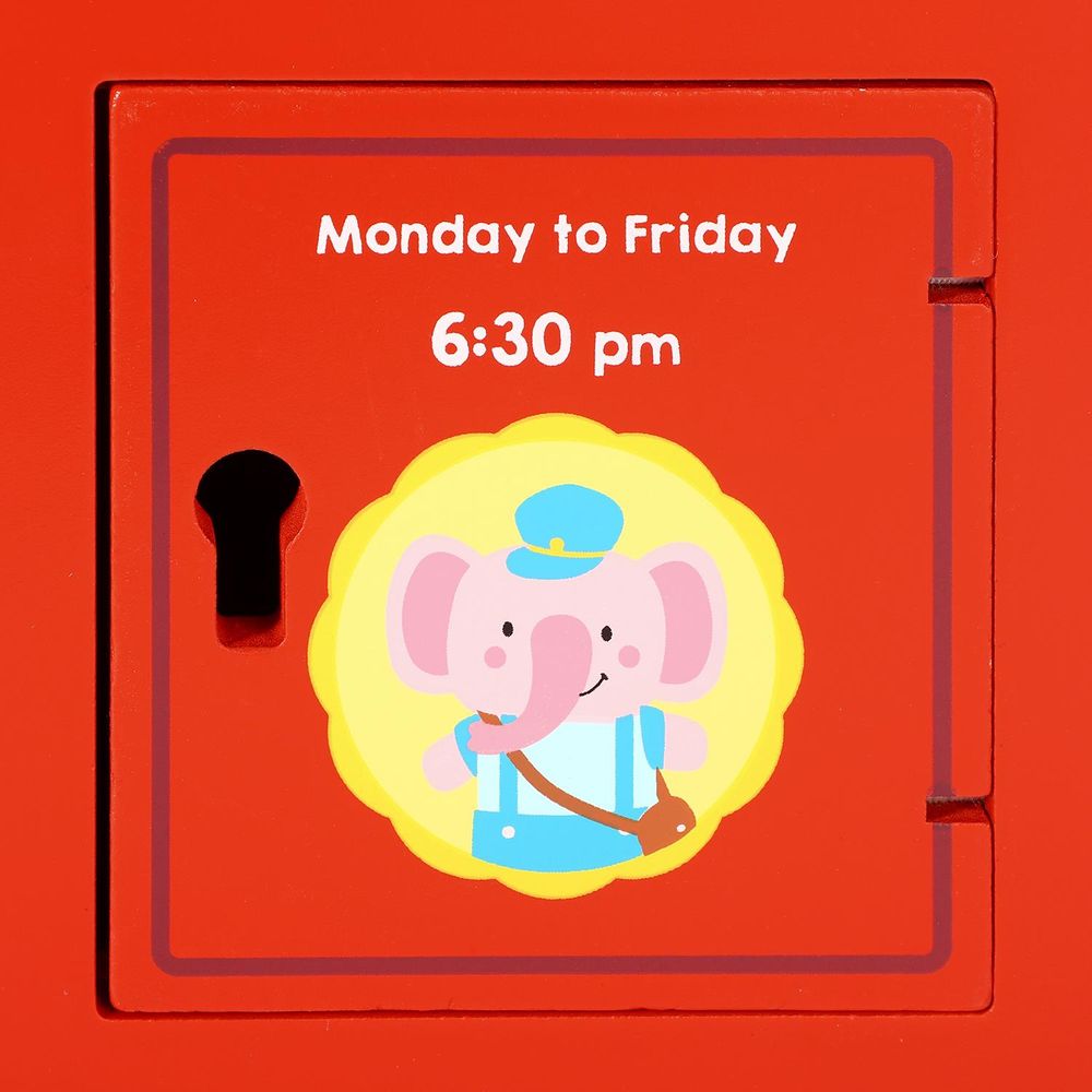 Premium Wooden Elephant Postbox | Role Play Toy