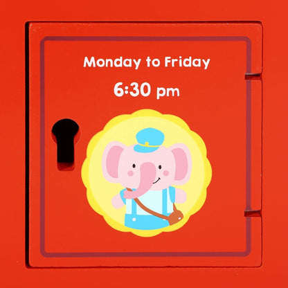 Premium Wooden Elephant Postbox | Role Play Toy