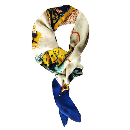 Juliana Multicoloured Viscose Scarf - Versatile & Vibrant - Perfect for All Seasons - Stand Out from the Crowd - Premium Quality