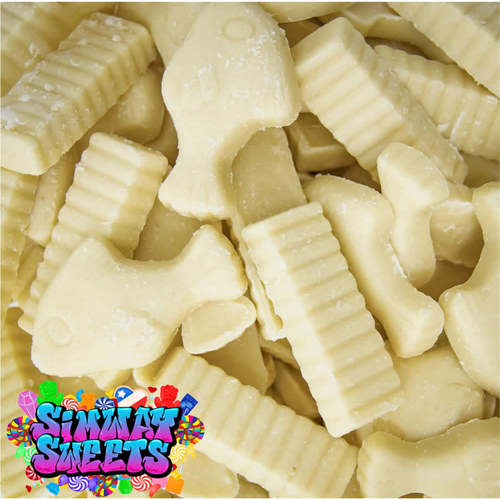 Chocolate Fish & Chips Simway Sweets