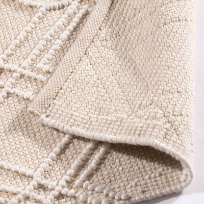 Blenheim Diamond 100% Pet 160x230cm Cream Rug