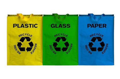 VINSANI SET OF 3 RECYCLING BAGS 0009106