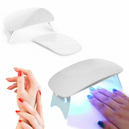 Envie UV LED 6W Nail Gel Light Beads - White, Quick Drying, Salon-Quality Nails