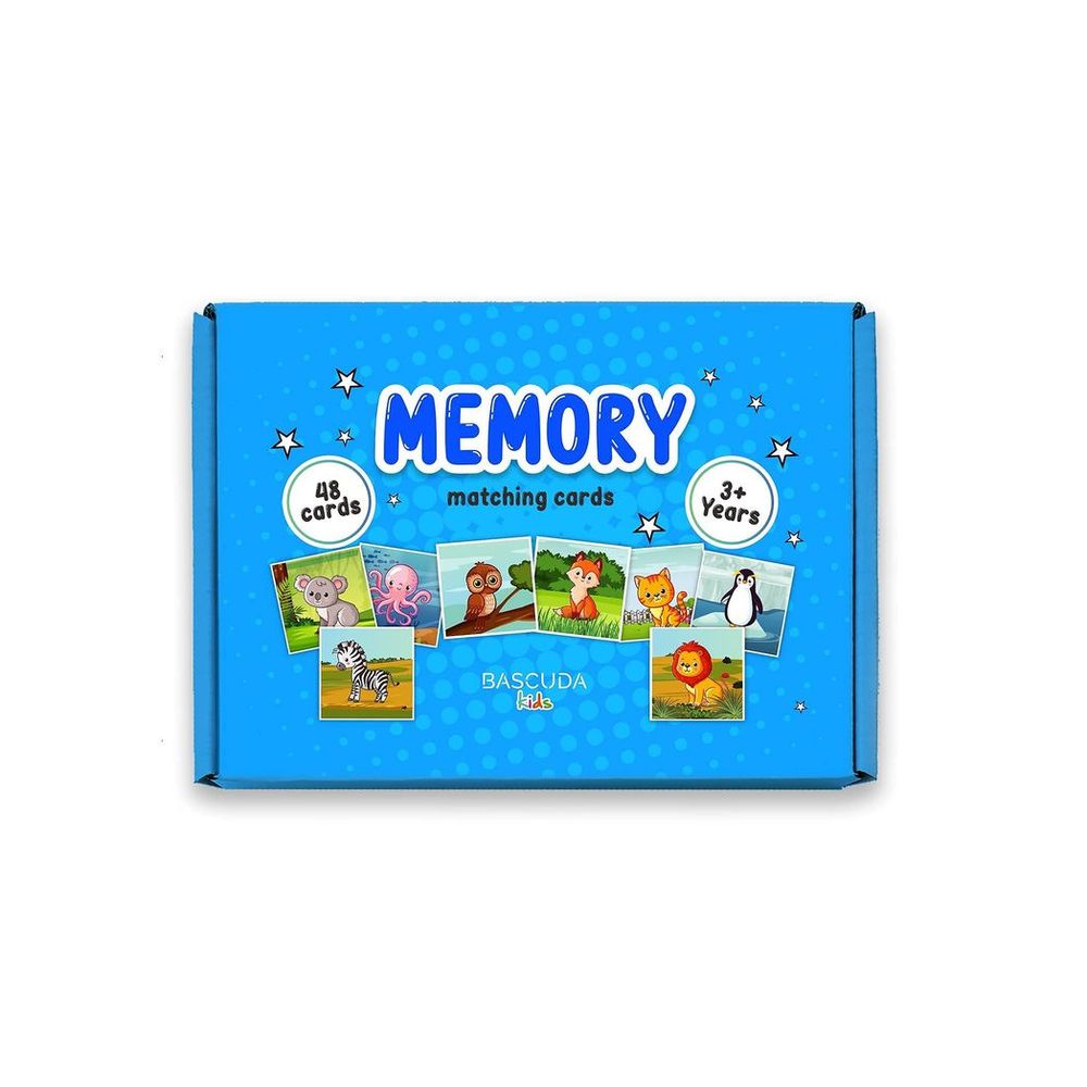 Cardboard Memory Matching Cards Animal