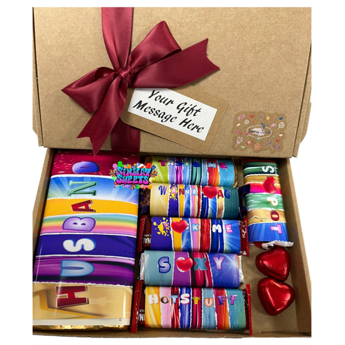 Be My Valentines Novelty Adult Chocolate Gift Box Exclusive To Simway Sweets