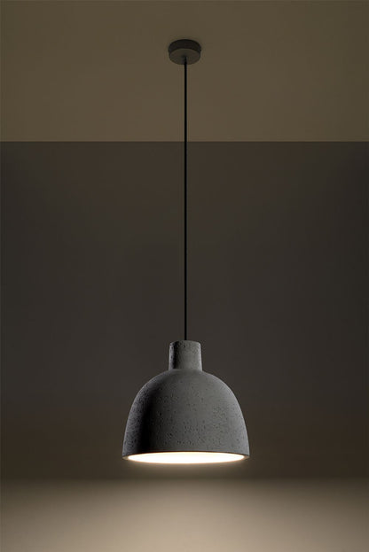 Sollux Lighting DAMASO Concrete Pendant Light, White