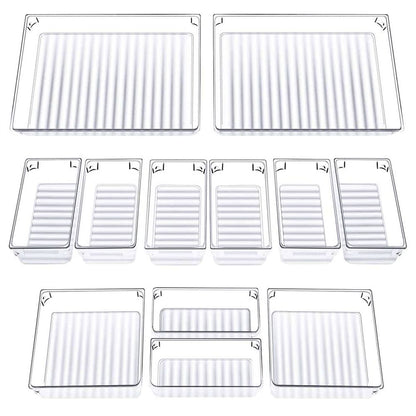 Drawer Organiser Trays - Set of 12 | Pukkr