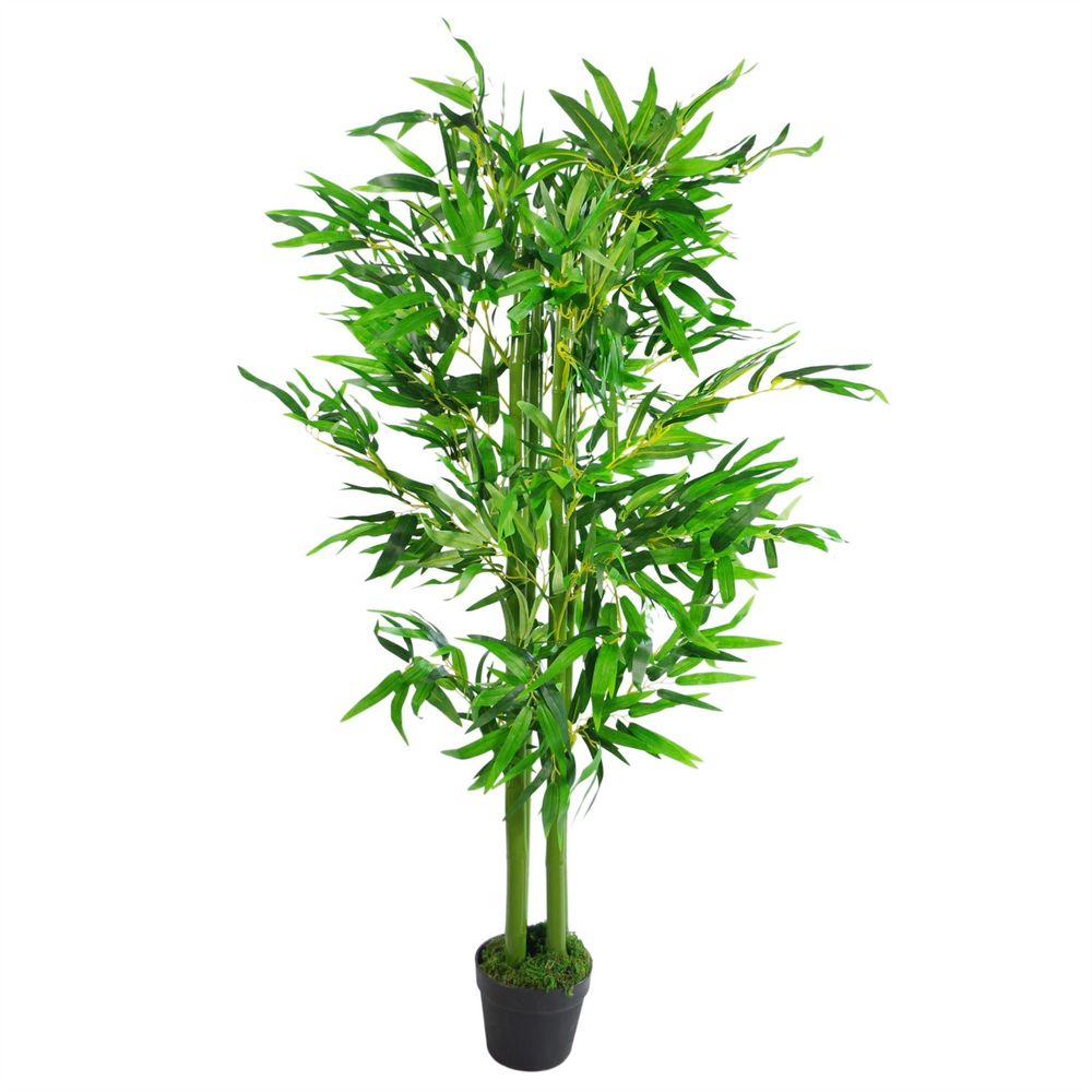 XL 120cm (4ft) Fat Leaf Artificial Bamboo Trees - Premium Quality