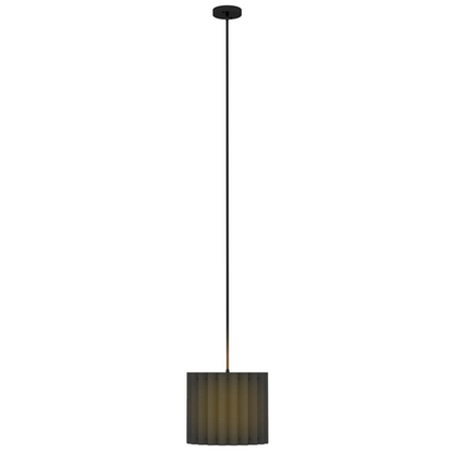 HOMCOM Linen Pendant Light, E27 Lampshade for Living Room, Bedroom