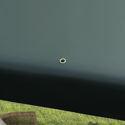 Outsunny Garden Gazebo Marquee Party Tent Wedding Canopy Patio Green 2.7 x 2.7m