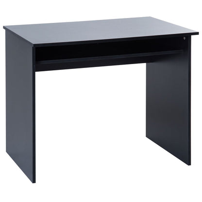 HOMCOM Workstation - 50Lx90Wx74H cm, Black