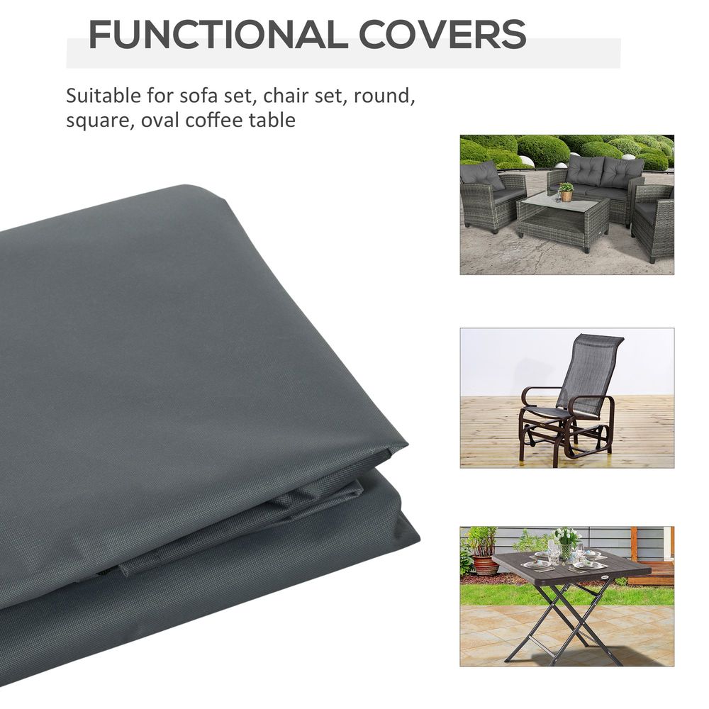 Ultimate Outdoor Furniture Cover Set | Water Resistant | 200x86cm | Professional Quality