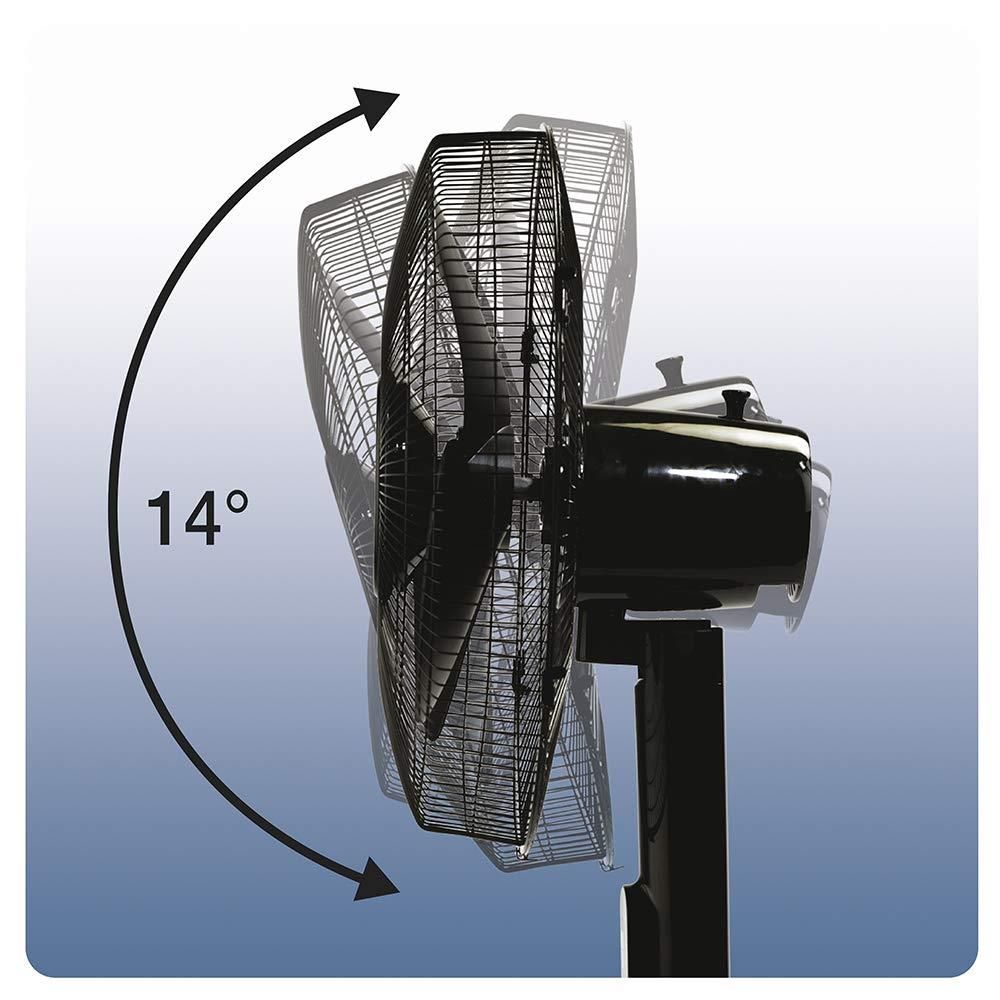Honeywell Advanced QuietSet 16" Stand Fan - Black UK Plug