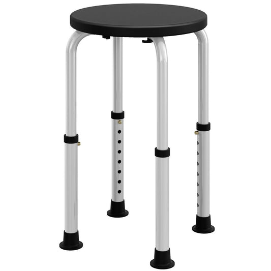 Homcom Bath Chair Height Adjustable Shower Seat for Elderly Disabled