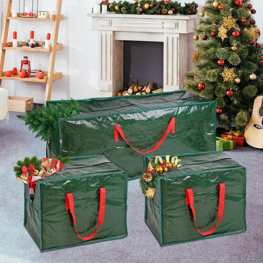 VINSANI 3pc XMAS STORAGE BAGS 1010393
